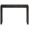 Console Table Black 110x30x76 cm Solid Wood Mango