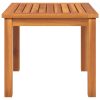 Coffee Table 40x40x36 cm Solid Wood Acacia