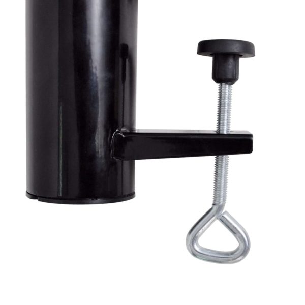 Outdoor Umbrella Holder Steel Black