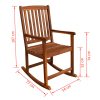 Outdoor Rocking Chair Acacia Wood