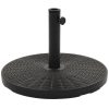 Parasol Base Black Round 25 kg