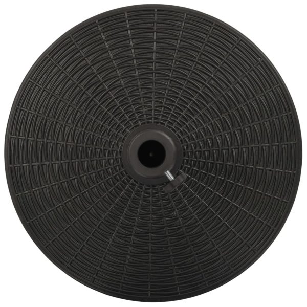 Parasol Base Black Round 25 kg