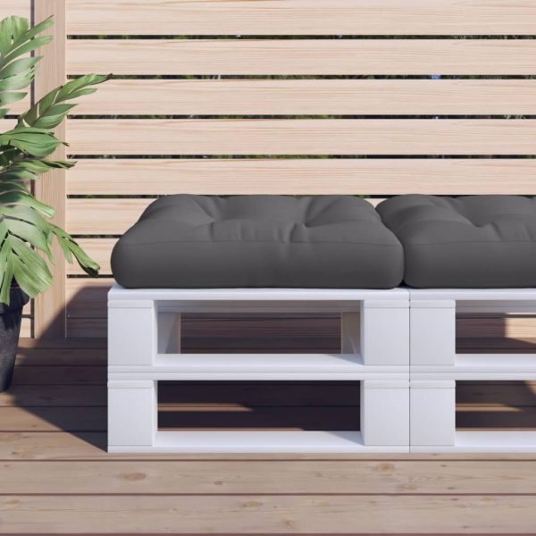 Pallet Cushion Anthracite 60x61x10 cm Fabric