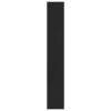 2-Tier Book Cabinet – 60x30x189 cm, Black