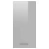 Hanging Cabinet High Gloss White 29.5x31x60 cm Chipboard