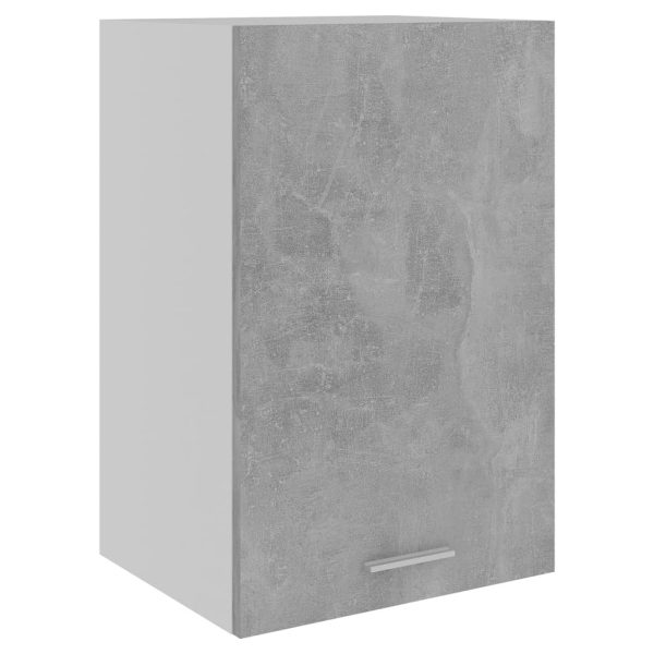 Hanging Cabinet Concrete Grey 39.5x31x60 cm Chipboard