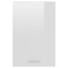 Hanging Cabinet High Gloss White 39.5x31x60 cm Engineered Wood
