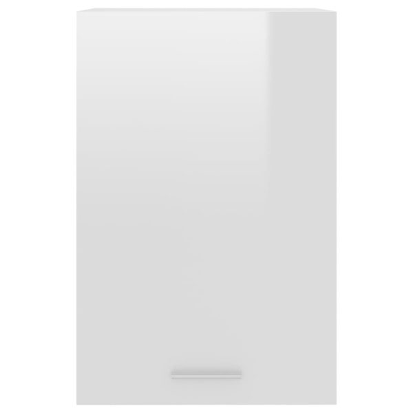 Hanging Cabinet High Gloss White 39.5x31x60 cm Engineered Wood