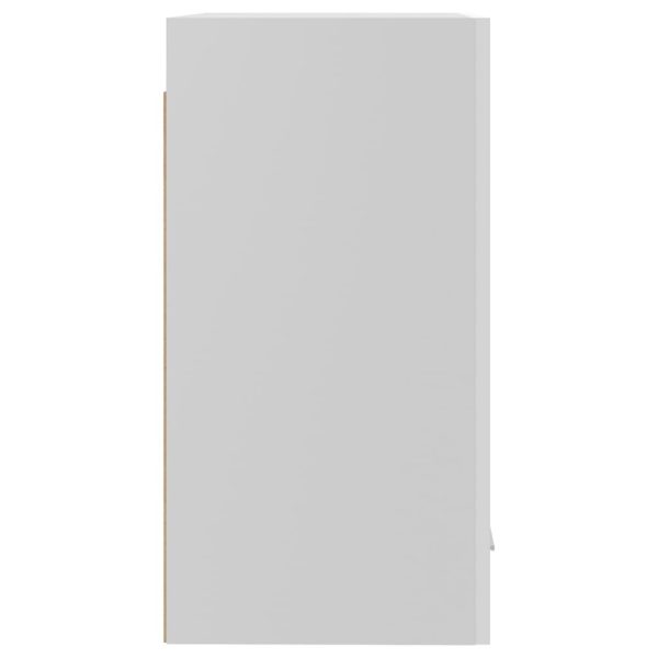 Hanging Cabinet High Gloss White 39.5x31x60 cm Engineered Wood