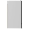 Hanging Cabinet High Gloss Black 39.5x31x60 cm Chipboard