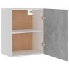 Hanging Cabinet Concrete Grey 50x31x60 cm Engineered Wood