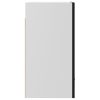 Hanging Cabinets 2 pcs High Gloss Black 50x31x60 cm Chipboard