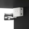 Hanging Cabinet 69.5x34x90 cm Engineered Wood – Black