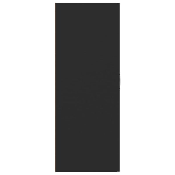 Hanging Cabinet 69.5x34x90 cm Engineered Wood – Black