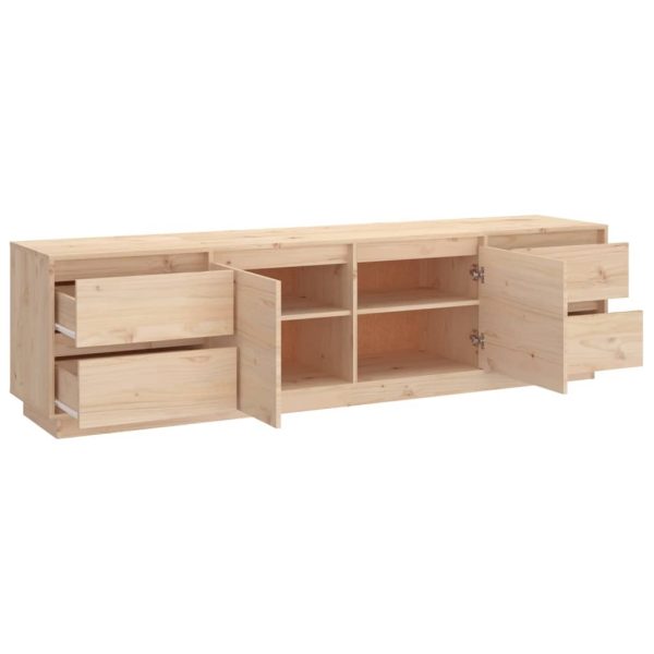 Bishopstoke TV Cabinet 176x37x47.5 cm Solid Wood Pine