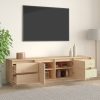Bishopstoke TV Cabinet 176x37x47.5 cm Solid Wood Pine
