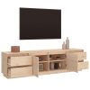 Bishopstoke TV Cabinet 176x37x47.5 cm Solid Wood Pine