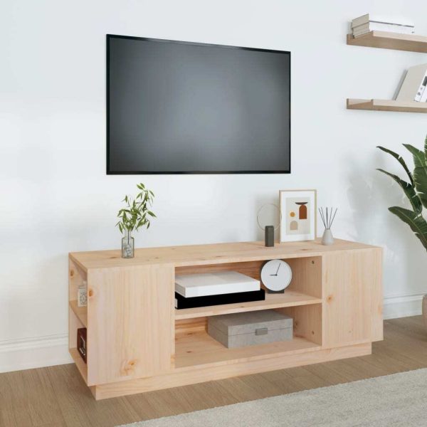 Randallstown TV Cabinet 110x35x40.5 cm Solid Wood Pine