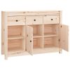 Sideboard 100x35x74 cm Solid Wood Pine