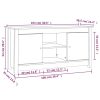 Vincennes TV Cabinet 103×36.5×52 cm Solid Wood Pine