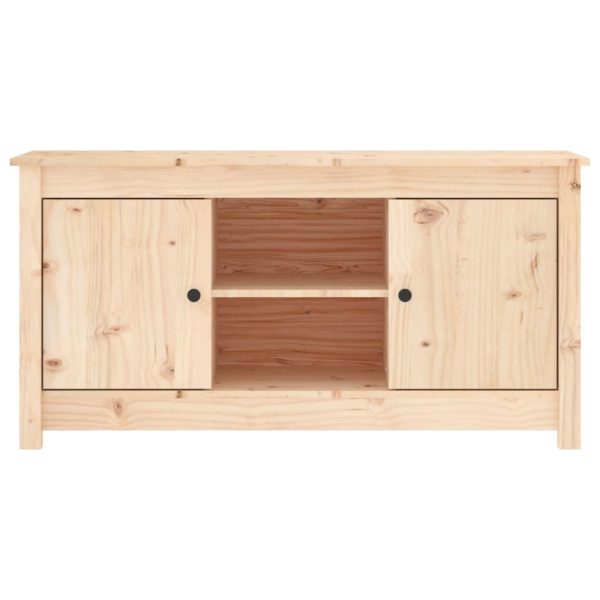 Vincennes TV Cabinet 103×36.5×52 cm Solid Wood Pine