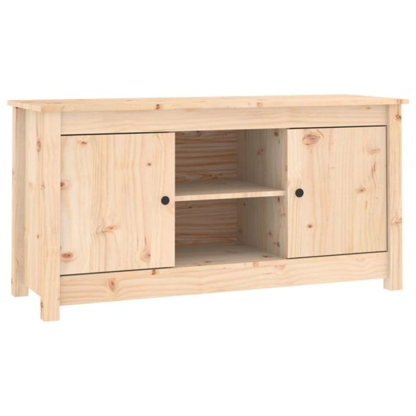 Vincennes TV Cabinet 103×36.5×52 cm Solid Wood Pine