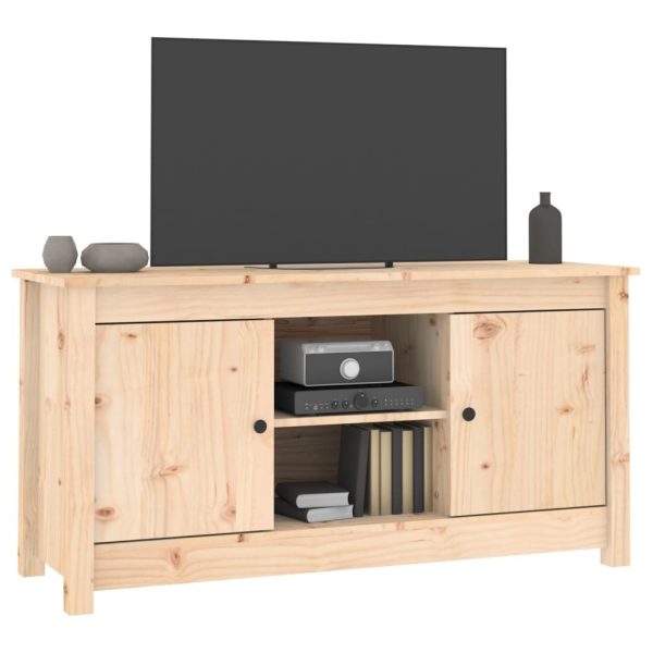 Vincennes TV Cabinet 103×36.5×52 cm Solid Wood Pine
