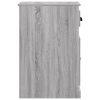 Side Cabinet with Drawer 40x50x75 cm Engineered Wood – Grey Sonoma