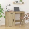 Desk 100x49x75 cm Engineered Wood – Sonoma oak