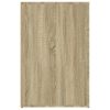 Desk 100x49x75 cm Engineered Wood – Sonoma oak
