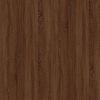 Desk 100x49x75 cm Engineered Wood – Brown Oak