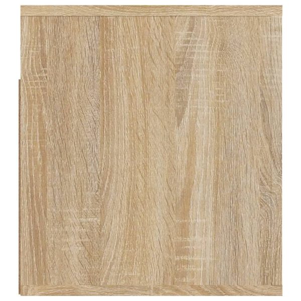 Amersham Wall-mounted Bedside Cabinet 50x36x40 cm – Sonoma oak, 2