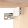 Tottenham Wall Cabinet 60x30x35 cm Solid Wood Pine