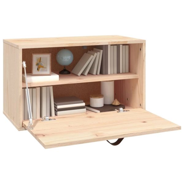 Tottenham Wall Cabinet 60x30x35 cm Solid Wood Pine