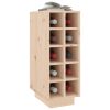 Wine Cabinet 23x34x61 cm Solid Wood Pine