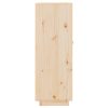 Wine Cabinet 45x34x100 cm Solid Wood Pine