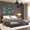 Tanunda Gas Lift Bed – Dark Grey – SINGLE