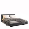 Tanunda Gas Lift Bed – Dark Grey – SINGLE
