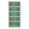 Buffet Sideboard Cupboard Cabinet Storage Mesh Doors Metal Green ELIA