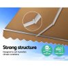 Retractable Folding Arm Awning Manual Sunshade 4Mx2.5M Beige