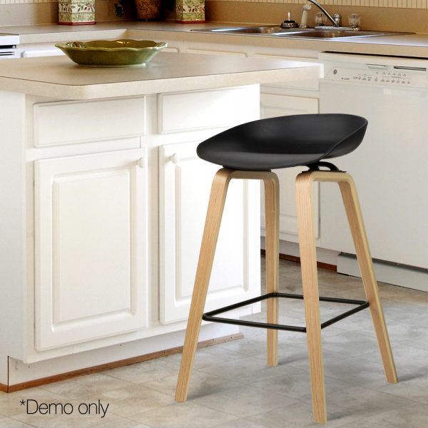 2x Bar Stools Wooden