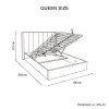 Cattai Pride Bedframe Queen Size