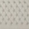 Bed Head French Provincial Headboard Upholsterd Fabric – QUEEN, Beige