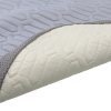 Latex Cooling Bed Sheet Set Fitted Pillowcase Washable Summer 2PCS Single