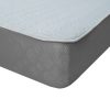 Latex Cooling Bed Sheet Set Fitted Pillowcase Washable Summer 2PCS Single
