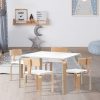 Nordic Kids Table Chair Desk Activity Study Play Children Modern – 5