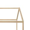 Bay Bed Frame Wooden Single Timber House Frame Mattress Base Storage Drawers