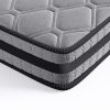 Metal Bed Frame Mattress Base Set Wood King Double Queen Pocket Spring HD Foam Q