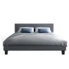 Nurom Bed Frame Fabric – DOUBLE, Grey