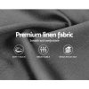 Nurom Bed Frame Fabric – SINGLE, Grey